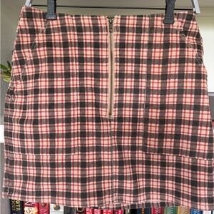 Wild Fable Zipper Front Skirt Sz 6